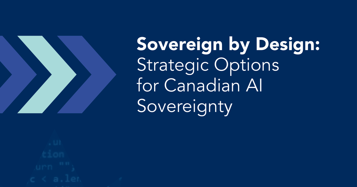 Sovereign by Design | AI Competitiveness Project